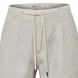 Short Lino Orgánico Hombre Linen Marrón RKF