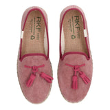 Slip On Algodón Orgánico Mujer Holbox Rojo RKF