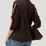 Sweater Algodón Orgánico Mujer Angelonia Marrón RKF