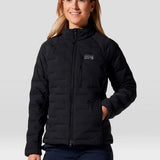 Campera Mujer Stretchdown Jacket Negro Mountain Hardwear