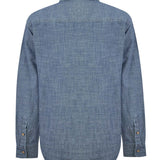 Blusa Manga Larga Mujer Moroco Azul RKF