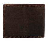 Billetera Cuero Hombre Ks Ventana Marrón RKF