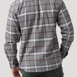 Camisa Manga Larga Algodón Orgánico Hombre Padua Gris RKF