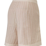 Short Lino Orgánico Mujer Huron Beige RKF
