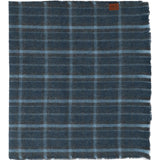 Bufanda Fibras Recicladas Unisex Rkf Scarf Plaid Azul RKF
