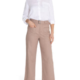 Pantalon Algodón Orgánico Mujer Flip Marrón RKF