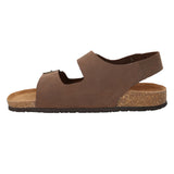 Sandalia Cuero Hombre Commet Café RKF