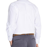 Camisa Manga Larga Algodón Hombre Wor Travel Blanco RKF