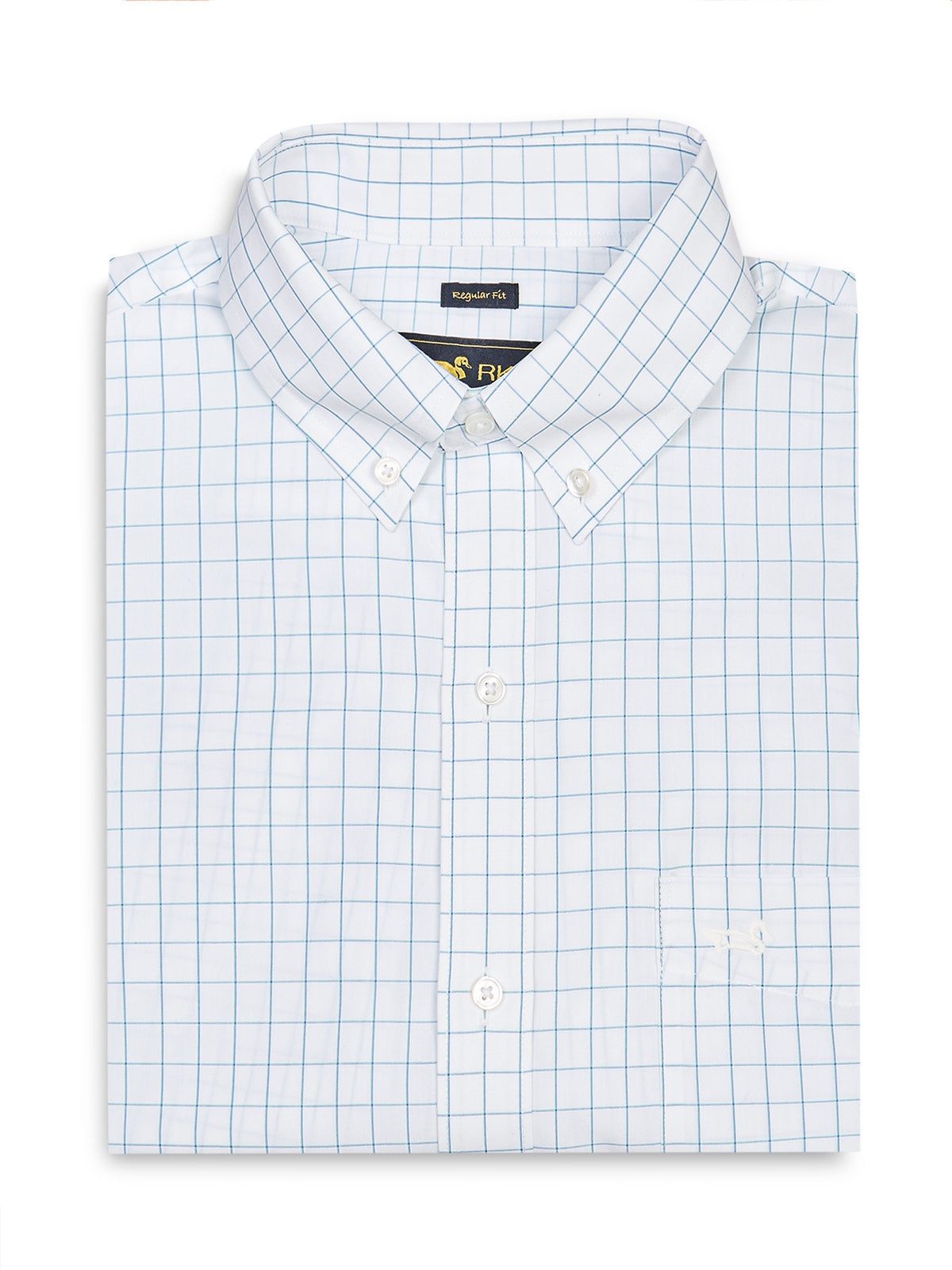 Camisa Manga Larga Algodón Hombre Wf Pb Blanco RKF