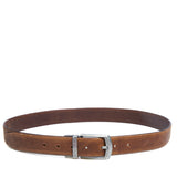 Cinturon Cuero Hombre Rf New Reversible Marrón RKF