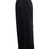 Pantalon Algodón Orgánico Mujer Verdant Negro RKF