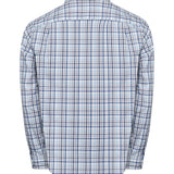Camisa Manga Larga Algodón Orgánico Hombre Mild Azul RKF