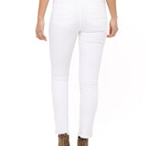 Jeans Algodón Mujer Leman Blanco RKF
