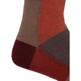 Medias Bamboo Hombre Rfi26H C Tweed Rojo RKF