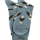 Medias Bamboo Hombre Rfi26H C Eagle Azul RKF
