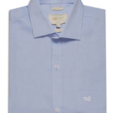 Camisa Manga Larga Algodón Hombre Easyitsoli Azul RKF