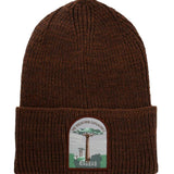 Gorro Algodón Orgánico Unisex Beanie Baobat Marrón RKF