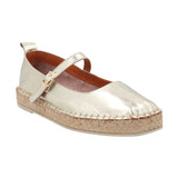 Slip On Cuero Mujer Pekin Dorado RKF