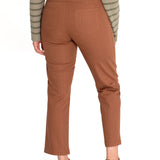 Pantalon Algodón Orgánico Mujer Isis Marrón RKF