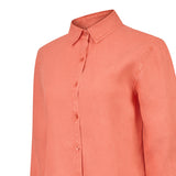 Blusa Manga Larga Mujer Lirio Naranja RKF