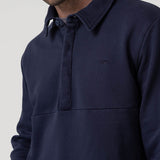Buzo Algodón Orgánico Hombre Ceuta Azul RKF