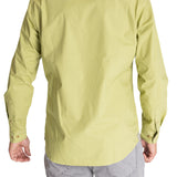 Camisa Manga Larga Algodón Orgánico Hombre Trento Verde RKF