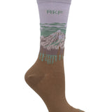 Medias Bamboo Mujer Rfi26W Diff Mountain Marrón RKF