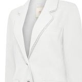 Chaqueta Lino Mujer Anana Blanco RKF