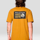 Camiseta Hombre Box Logo Short Sleev Naranja Mountain Hardwear