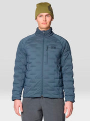 Campera Hombre Stretchdown Jacket Azul Mountain Hardwear