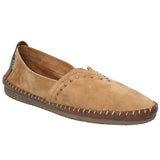 Slip On Cuero Mujer Laurie Gris oscuro RKF
