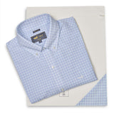Camisa Manga Larga Algodón Hombre Wf Pb Celeste RKF