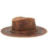 Sombrero Cuero Hombre Rkf Brisbane Hat Marrón RKF