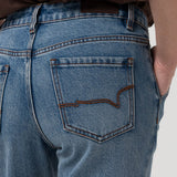 Jeans Algodón Reciclado Mujer Moon Azul RKF