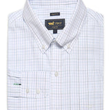 Camisa Manga Larga Algodón Hombre Wf Pb Azul RKF