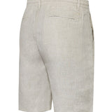 Short Lino Orgánico Hombre Linen Marrón RKF