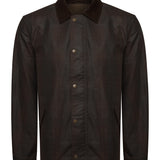 Chaqueta Algodón Hombre Tartanwax Marrón RKF