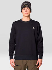 Buzo Hombre Mhw Box Logo Crew Negro Mountain Hardwear