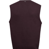 Chaleco Lana Hombre Vestswin Bordó RKF