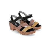 Sandalia Cuero Mujer Whiteheaven Multicolor RKF