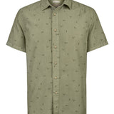 Camisa Manga Corta Hombre Tencelpri Verde RKF