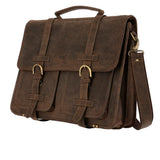 Maletin Cuero Hombre Ks Pocket Marrón RKF