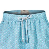 Traje De Baño Fibras Recicladas Hombre Izam Celeste RKF