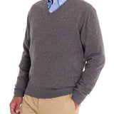 Sweater Lana Hombre Italy.V Gris RKF