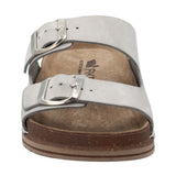 Sandalia Cuero Mujer Rosine Blanco RKF