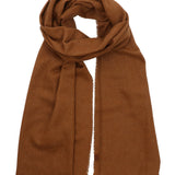 Bufanda Fibras Recicladas Unisex Rkf Scarf Comfy Marrón RKF