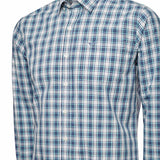 Camisa Manga Larga Algodón Orgánico Hombre Lighter Azul RKF