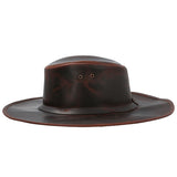 Sombrero Cuero Hombre Rkf Hobart Hat Marrón RKF