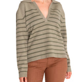 Sweater Fibras Recicladas Mujer Rosa Verde RKF