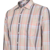 Camisa Manga Larga Algodón Orgánico Hombre Arbed Azul RKF